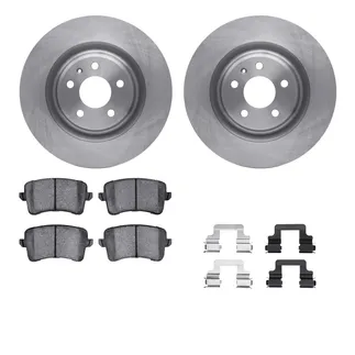 R1 Concepts WFWH1-73074 E- Line Series Brake Rotor W/ Ceramic Brake Pads & Hdw